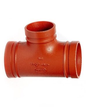  Tee Reducida HD Ranurada NPT UL/FM