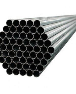 Tubo Cerramiento Negro y Galvanizado