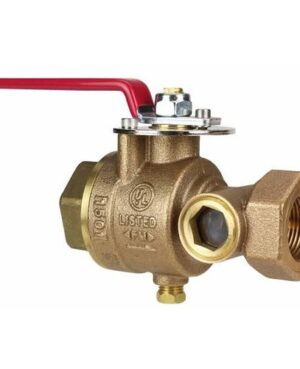 Válvula Prueba y Drenaje Bronce